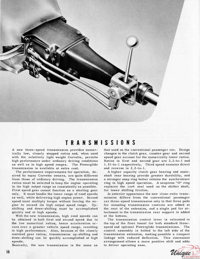 1956 - 1957 Corvette Engineering Achievements Page 14